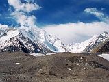 07 Vigne Peak And Vigne Glacier From Upper Baltoro Glacier On Way To Shagring Camp